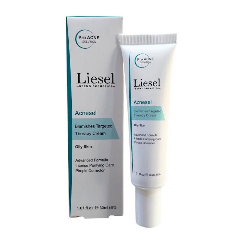 کرم درمان موضعی آکنه‌سل لایسل (Liesel Acnesel Therapy Cream) |نابودی جوش‌های سرسخت و پوست چرب (۳۰ میلی‌لیتر)
