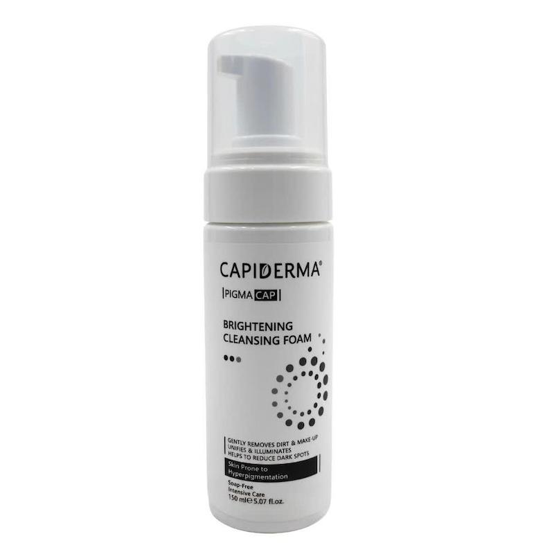 فوم شستشوی روشن‌کننده پیگما‌کپ کاپی‌درما (CAPIDERMA PigmaCap Brightening Cleansing Foam) | پاکسازی ملایم و مبارزه با لک‌ها از اولین قدم (۱۵۰ میلی‌لیتر)
