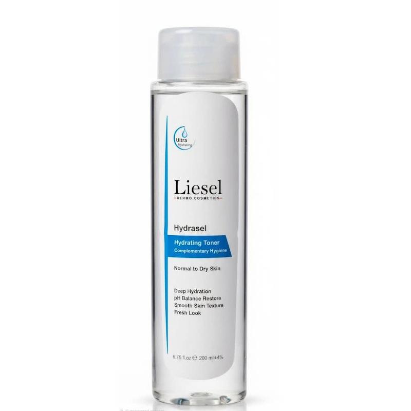 تونر آبرسان هیدراسل لایسل (Liesel Hydrasel Hydrating Toner) | آبرسانی عمیق و ترمیم سد دفاعی برای پوست‌های نرمال تا خشک (۲۰۰ میلی‌لیتر)