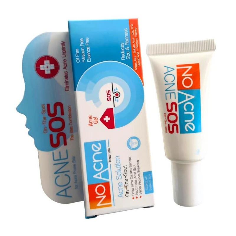 ژل ضد جوش SOS(NO ACNE SOS On-The-Spot Acne Gel) | درمان فوری و موضعی جوش‌های سرسخت با AHA و BHA (۳۰ میلی‌لیتر)