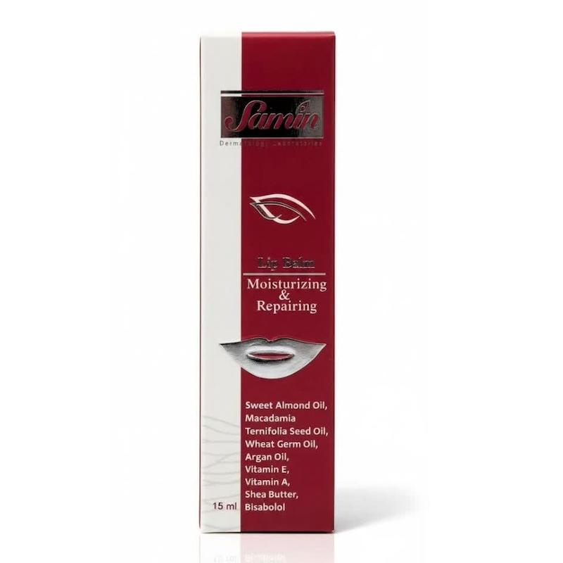 کرم ترمیم‌کننده و مرطوب‌کننده لب ثمین (Samin Lip Balm) | نرمی، لطافت و بازسازی لب‌های خشک و ترک‌خورده (۱۵ میلی‌لیتر)