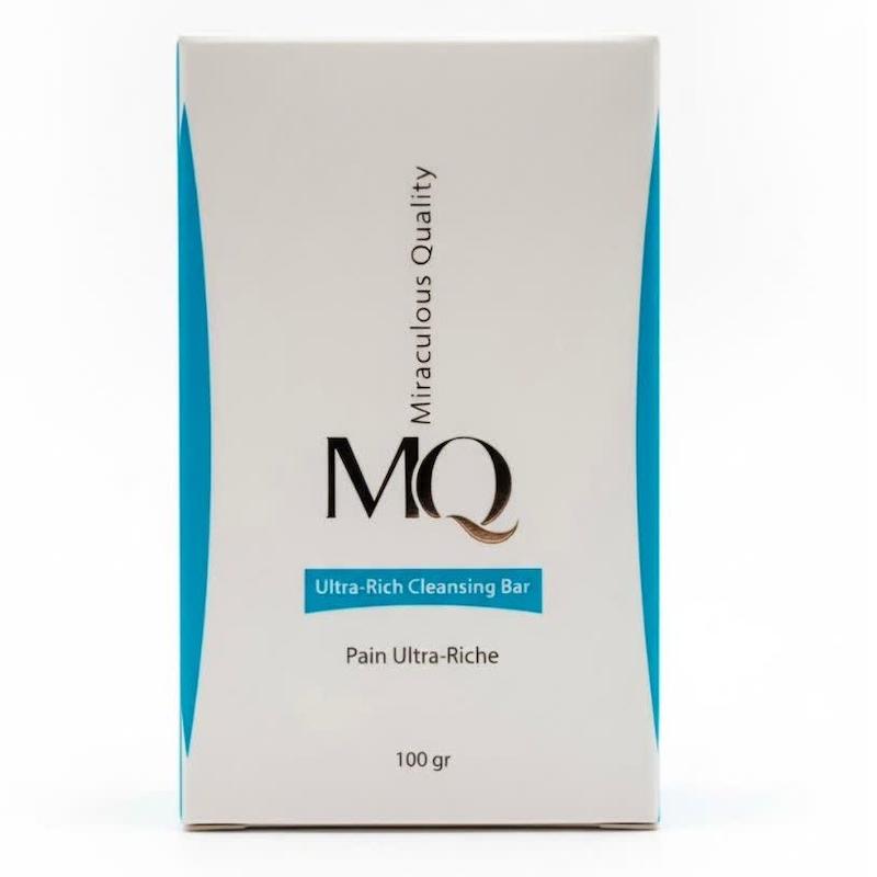 پن شستشوی فوق غنی ام کیو (MQ Ultra-Rich Cleansing Bar) | پاکسازی ملایم و آبرسانی عمیق برای همه انواع پوست (۱۰۰ گرم)