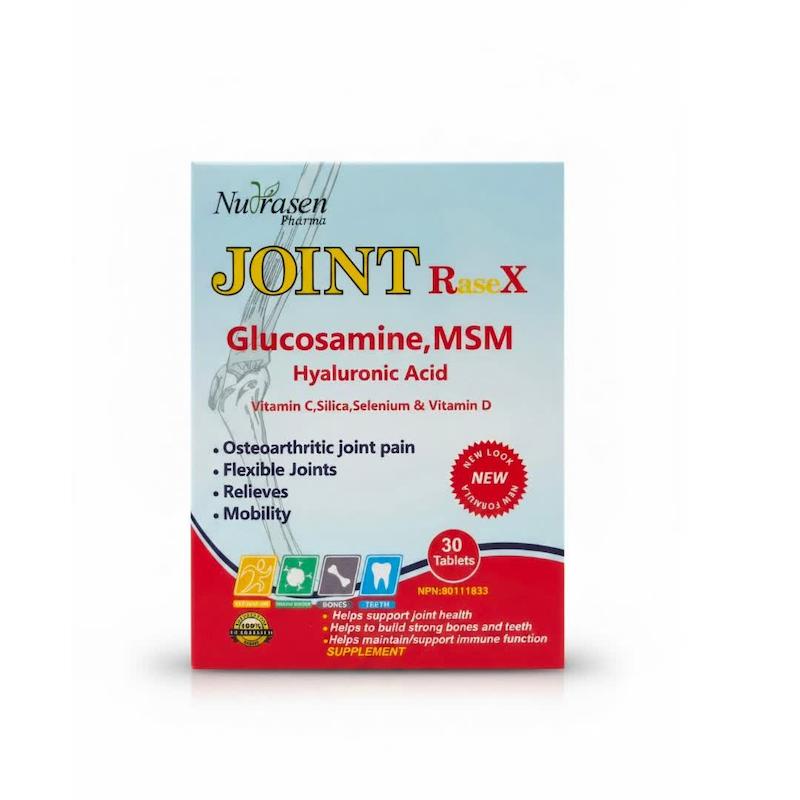 قرص جویت رایس ایکس (JOINT RaseX) نوتراسن | مکمل فوق‌العاده برای روان‌سازی مفاصل، کاهش درد استئوآرتریت و تقویت استخوان‌ها (۳۰ عددی)