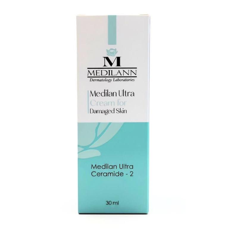 کرم ترمیم‌کننده پوست آسیب‌دیده مدیلان اولترا (Medilan Ultra Cream for Damaged Skin) | ترمیم سد دفاعی و کاهش التهاب با سرامید ۲ (۳۰ میلی‌لیتر)