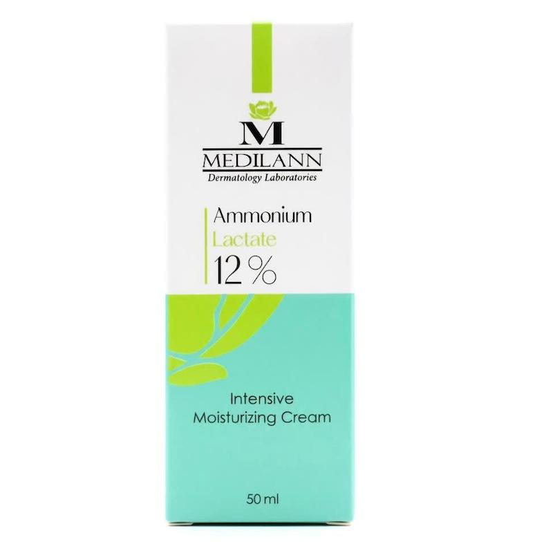 کرم مرطوب‌کننده قوی مدیلان با آمونیوم لاکتات ۱۲٪ (Medilan Intensive Moisturizing Cream) | آبرسانی عمیق و نرم‌کنندگی برای پوست‌های بسیار خشک (۵۰ میلی‌لیتر)