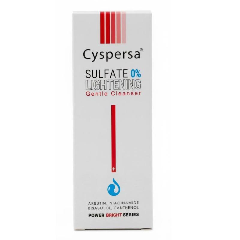 ژل شوینده ملایم روشن‌کننده سیسپرسا (Cyspersa Lightening Gentle Cleanser) | پاکسازی بدون سولفات و روشن‌کنندگی پوست (۱۵۰ میلی‌لیتر)