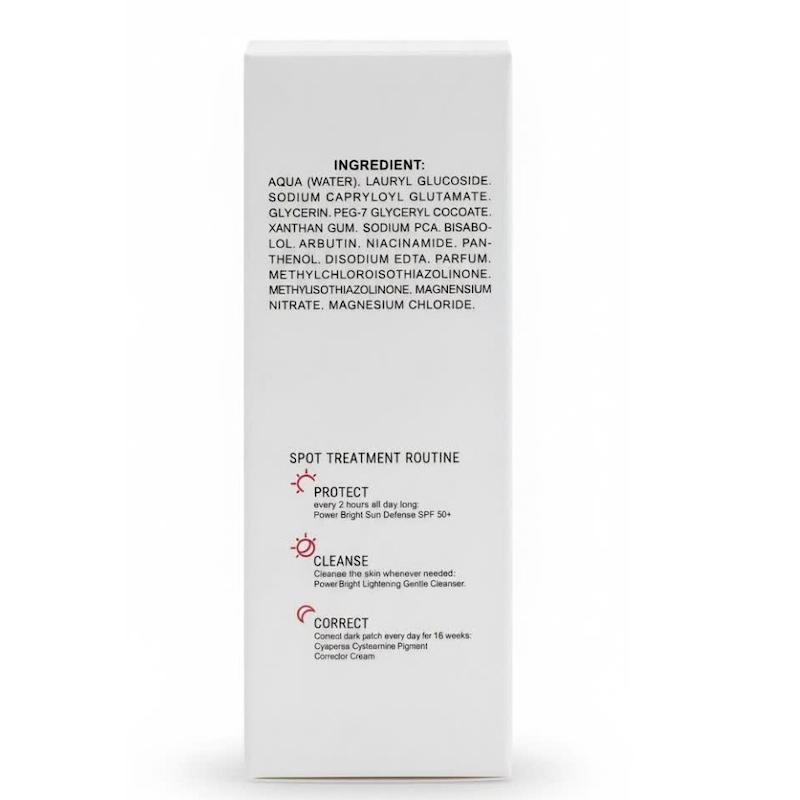 ژل شوینده ملایم روشن‌کننده سیسپرسا (Cyspersa Lightening Gentle Cleanser) | پاکسازی بدون سولفات و روشن‌کنندگی پوست (۱۵۰ میلی‌لیتر)