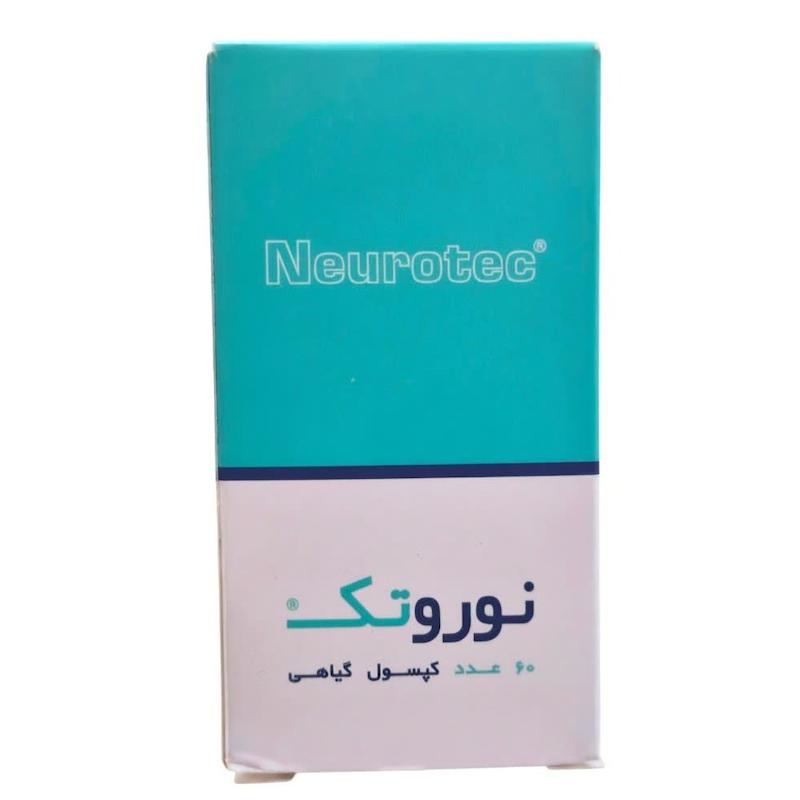 کپسول نوروتک (Neurotec) آرواند فارمد | مکمل گیاهی نوآورانه برای درمان نوروپاتی، کاهش التهاب و بهبود عملکرد اعصاب (۶۰ عددی)