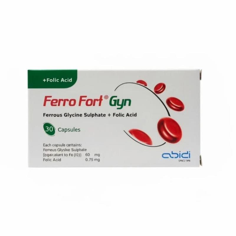 کپسول فروفورت گاین (Ferro Fort Gyn) عبیدی  (۳۰ عددی)