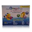 کپسول امگا ۳ پلاس (Omega 3 plus) دانا | مکمل پیشرفته امگا ۳ و ویتامین‌های A، D3، E برای کودکان و نوجوانان (۱۰۰ عددی)
