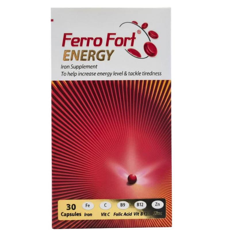 کپسول فروفورت انرژی (Ferro Fort ENERGY)عبیدی(۳۰ عددی)