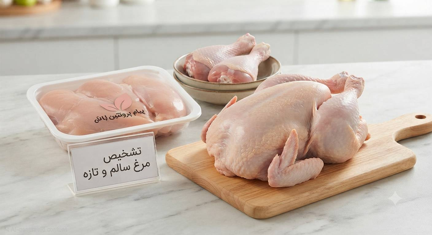 یک مرغ برای تشخیص سلامت در آشپزخانه