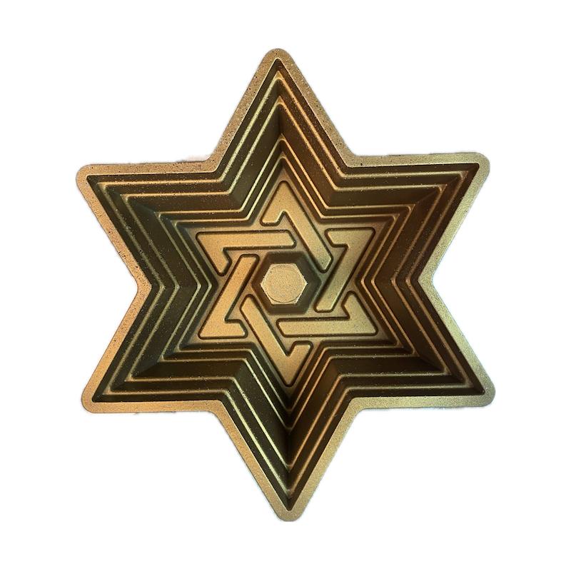 قالب کیک چدنی مدل ستاره