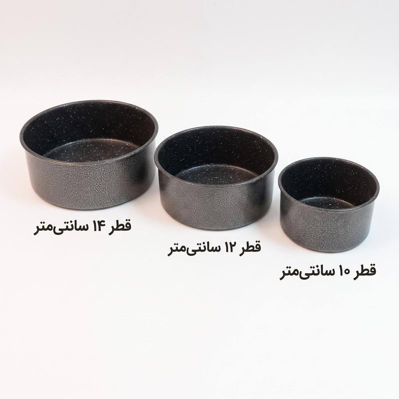 قالب کیک گرانیتی سری 3 تایی