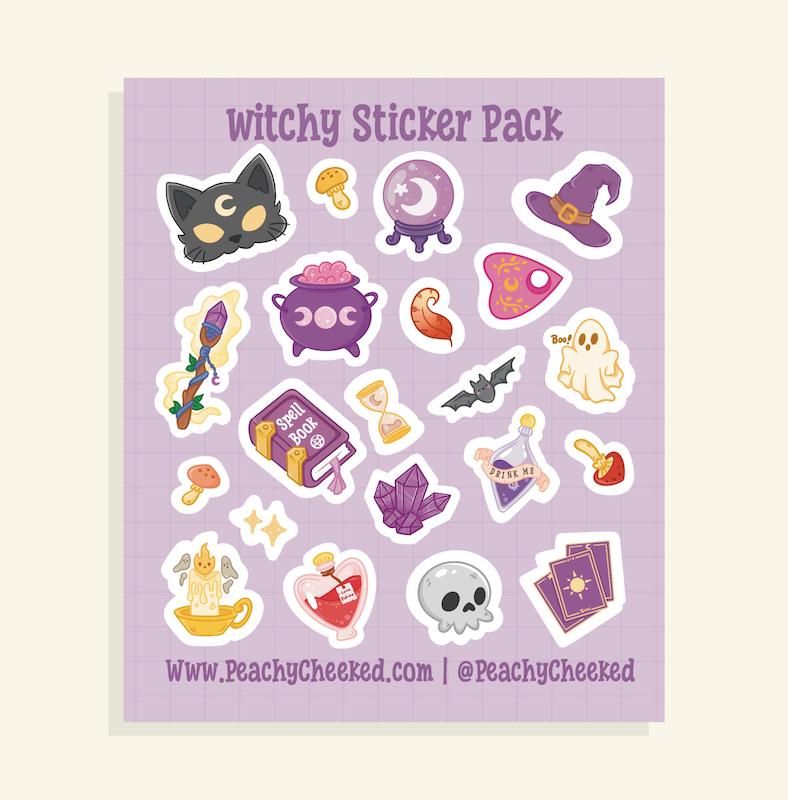 استیکر لوازم جادوگری