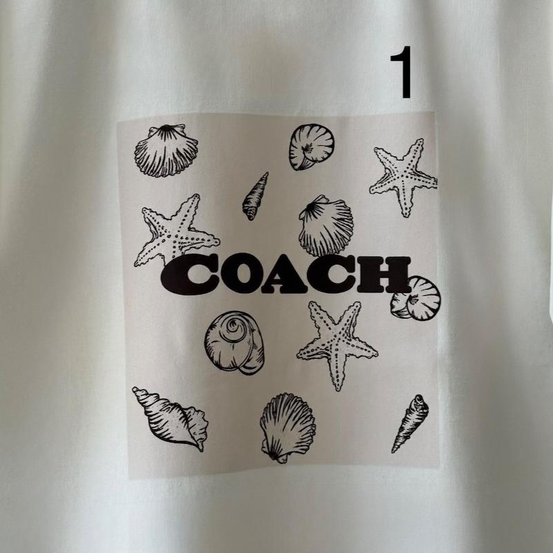 تیشرت نخ پنبه زنانه کوچ coach