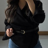 شومیز کرپ زنانه میکا