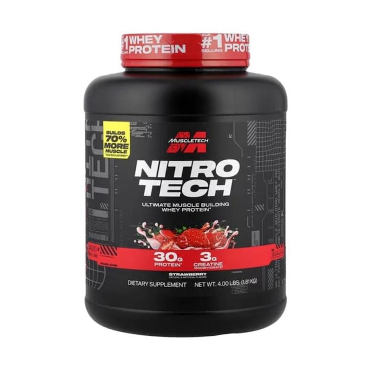 مکمل پروتئین وی نیتروتک ماسل تک 1.8 کیلو MuscleTech Nitro Tech Whey Protein
