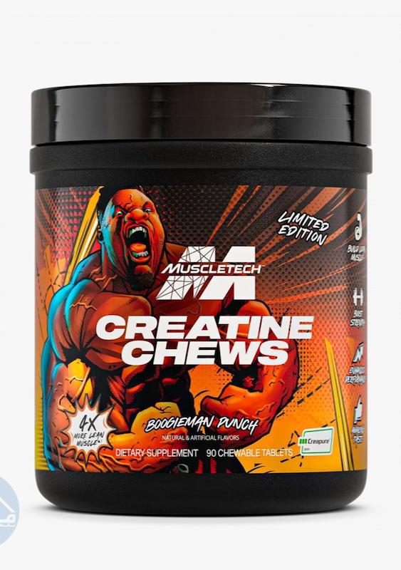 کراتین جویدنی ماسل تک 90 عددی MuscleTech Creatine ChewsMuscleTech Creatine Chews 90 TABLETS