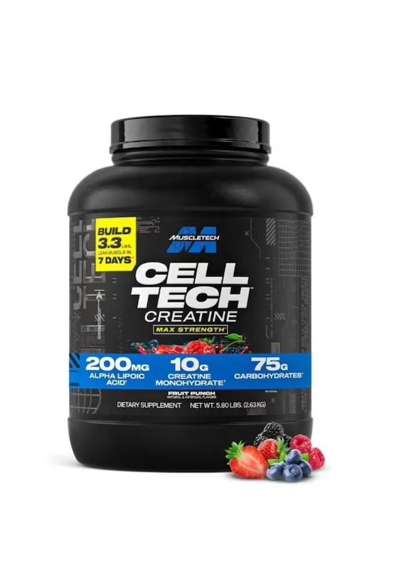 مکمل کراتین ترکیبی سل تک ماسل تک 2.7 کیلوMuscleTech CellTech 2.7kg