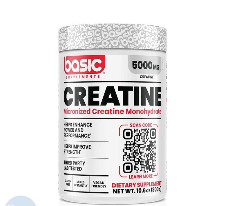کراتین بیسیک میکرونایز شده 300 گرم Basic CreatineBasic Creatine
