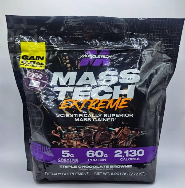 گینر مس تک اکستریم 2000 ماسل تک 2.7 کیلو گرم طرح جدیدMass Tech Extreme 2000 2.7kg