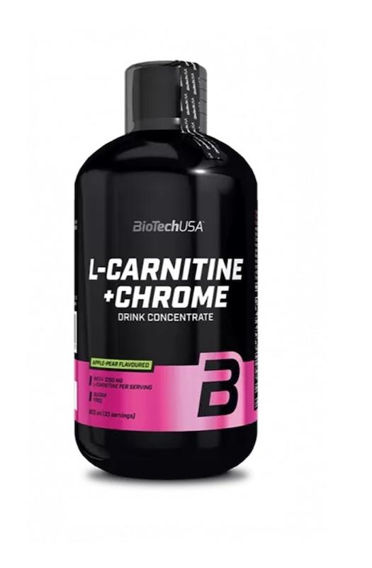 ال کارنتین کروم بایوتک 500 میل BioTech L-Carnitine + ChromeBioTech L-Carnitine + Chrome