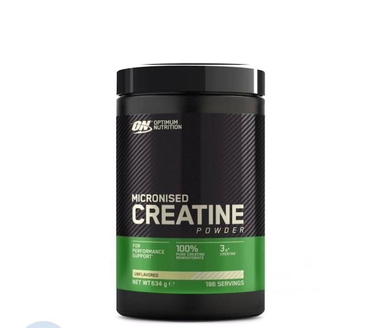 کراتین 600 گرمی اپتیموم نوتریشنmicronized creatine optimum nutrition 600g