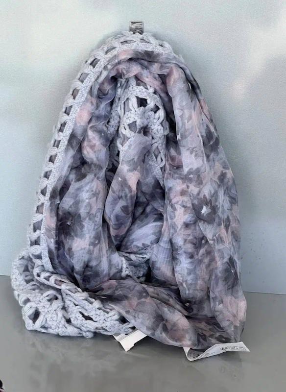 شال رینگی میکس حریر و بافت وارداتی 