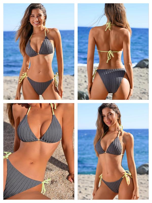 بیکینی وارداتی زنانه برند کاپشی سایز M 40 