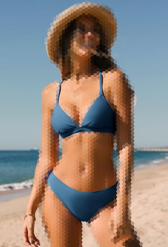 بیکینی وارداتی زنانه برند کاپشی 