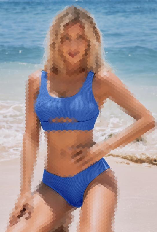 بیکینی وارداتی زنانه برند کاپشی 