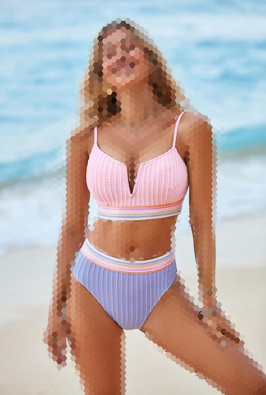 بیکینی وارداتی زنانه برند کاپشی 