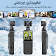 دوربین اکشن SURFIRST Full HD 1080p با وای‌فای، لنز ۱۸۰ درجه و باتری ۱۵۰۰mAh  مناسب ولاگ و سفر