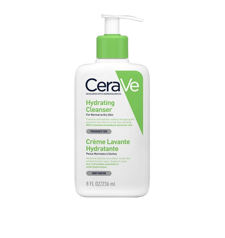   شوینده صورت سراوی مخصوص پوست معمولی تا خشک CeraVe Hydrating Cleanser 236ml