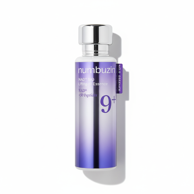 اسنس لیفتینگ و سفت‌ کننده numbuzin No.9 NAD+ BIO (50 ml) – پپتیدها + NAD+ برای پوست جوان‌تر