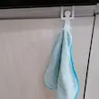 قلاب آویز کابینتی، آویز فلزی آشپزخانه، قلاب دستمال کابینتی، آویز حوله فلزی