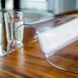 طلق رومیزی شفاف ضخیم دو میل عرض ۶۰ سانتی‌متر (محافظ کابینت ضدخش و ضدآب)