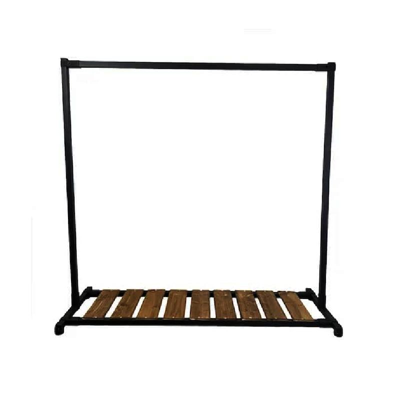 رگال لباس ۱۲۰ پروفیلی جا کفشی‌دار چوبی مدل لوکس هوم