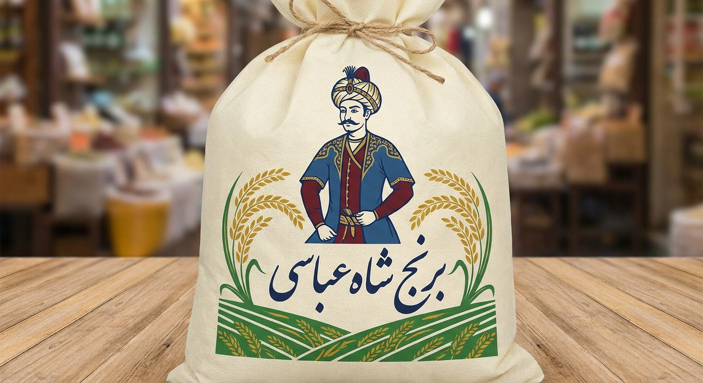 برنج شاه عباسی کشت دوم (طارم هاشمی اعلی بوجاری) کیسه ۲۰ کیلویی