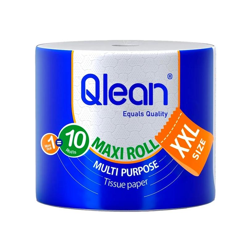 دستمال حوله ای ماکسی رول کیولین مدل خیلی خیلی بزرگ صد متری کارتن ۶ تایی