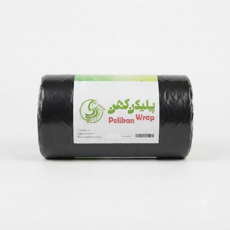 کیسه زباله پلیکان رول 130 عددی بسته 25 عددی