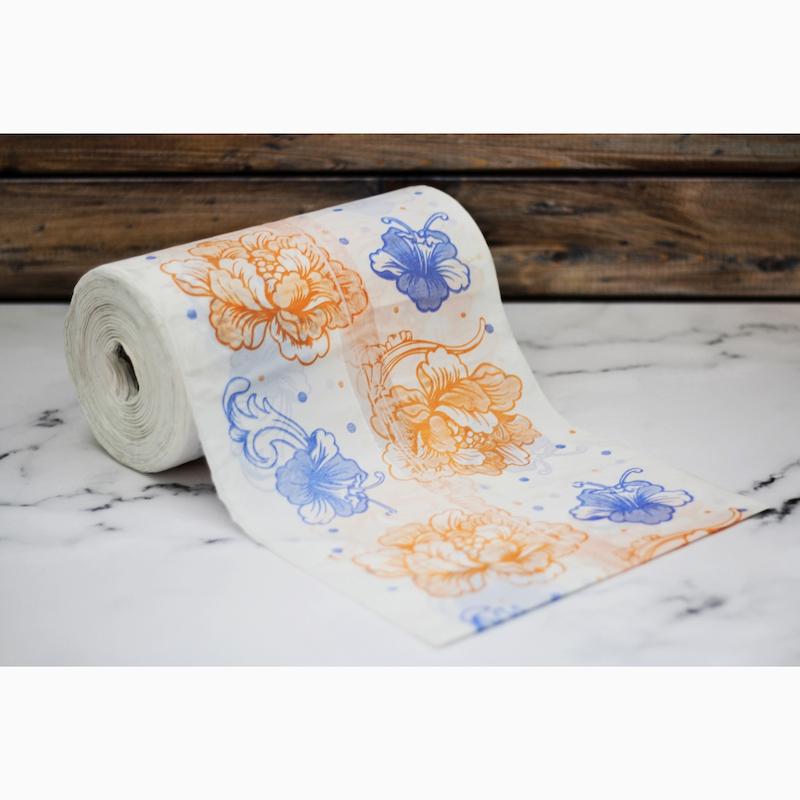 سفره یکبار مصرف پلیکان مدل طرحدار رول 3 کیلوگرمی