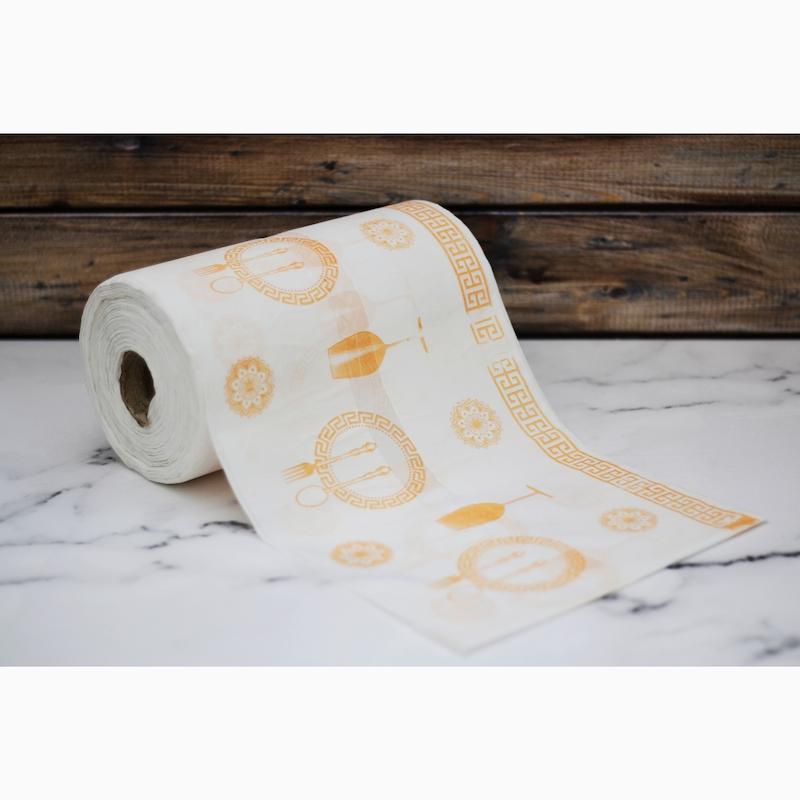 سفره یکبار مصرف پلیکان مدل طرحدار رول 3 کیلوگرمی