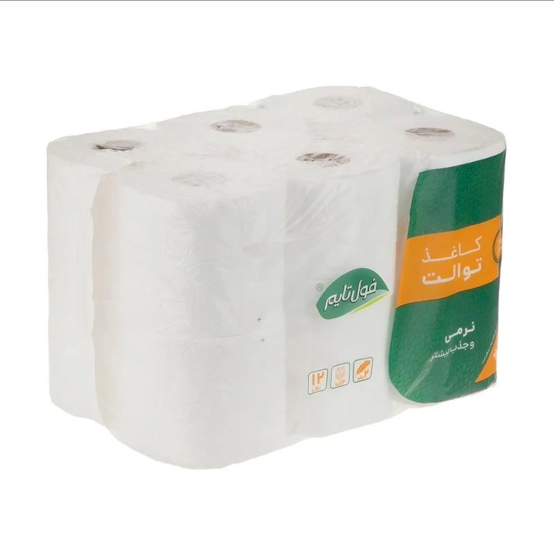 دستمال کاغذی فول تایم بسته ۱۲ عددی کارتن ۴ تایی