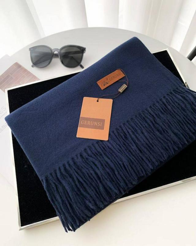 شال موهر گرنسی گرم بالا (سرمه ای ومشکی)وارداتی کد ۳۴۱