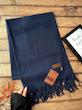 شال موهر گرنسی گرم بالا (سرمه ای ومشکی)وارداتی کد ۳۴۱