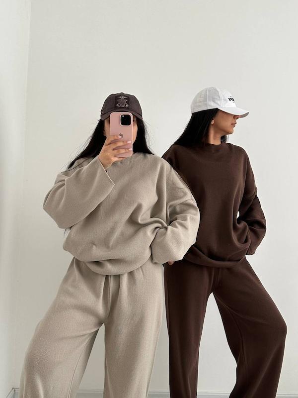 بلوز شلوار بافت بیسیک کد ۳۳۲