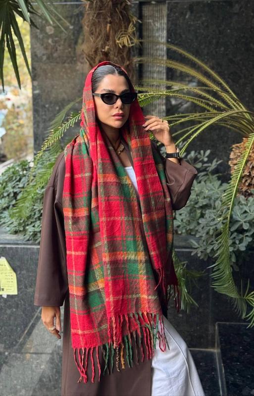 شال موهر يلدايي واترملون🍉 وارداتي كد ٣٦٦