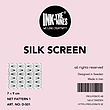 مش استنسیل (Silk Screen) طرح تار عنکبوتی
